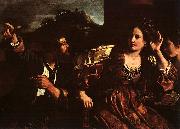  Giovanni Francesco  Guercino Semiramis Receiving Word of the Revolt of Babylon USA oil painting reproduction